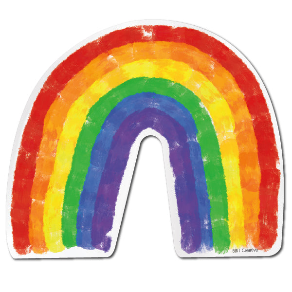 Rainbow - Clear - 3"