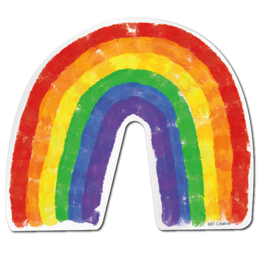 Rainbow - Clear - 3"