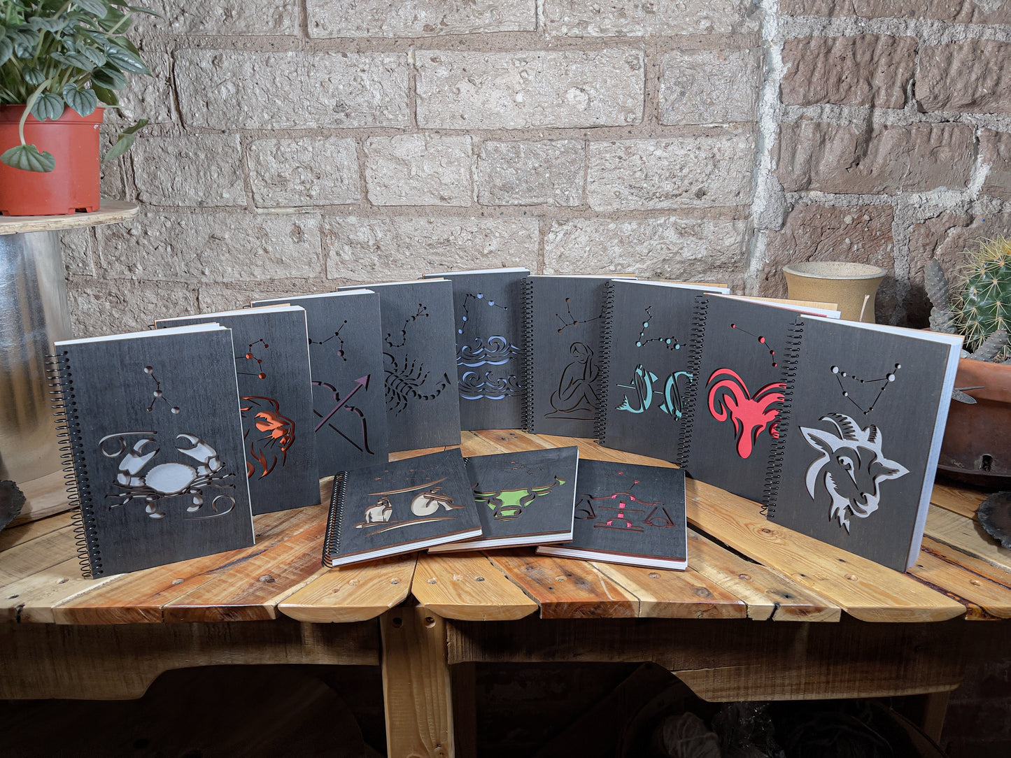 Zodiac - Woodcut Notebooks